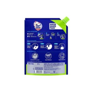 Surf Excel Matic Top Load Liquid Detergent 2 L - Image 2