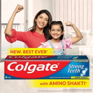 Colgate Strong Teeth Toothpaste Pack 500 g - Image 2