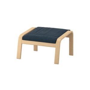 Birch Veneer/hillared Multicolor, Footstool - Knapdirect
