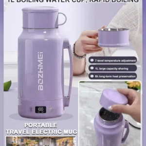 Multifunctional portable largecapacity heating water cupHousehold constant temperature heating water - Knapdirect