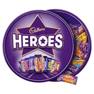 Cadbury Heroes Chocolate Bulk Sharing Box 2 kg Milchschokoladen einzeln verpackt (Pack von 3) - Image 2